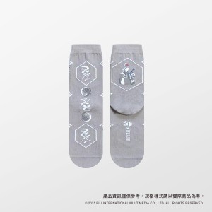 HUAERx霹靂布袋戲-中筒襪(灰底)-劍子仙跡