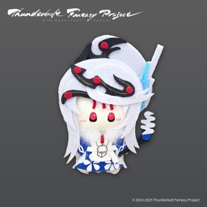 《Thunderbolt Fantasy Project》豆豆眼拼布吊飾娃-凜雪鴉