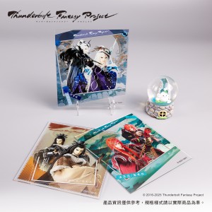 《Thunderbolt Fantasy Project》主題晶透桌繪-凜雪鴉+阿契努斯