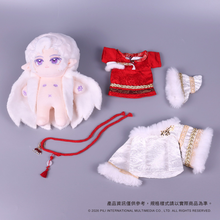 【現貨】霹靂朝暮依依棉花公仔-綺羅生(全套)