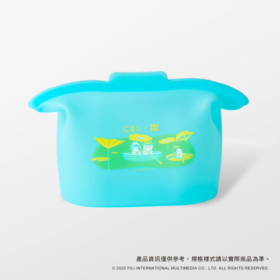 【仁舟淨塑x霹靂吉利】好矽包 (1000ml)(泛舟濃情-湖心青)