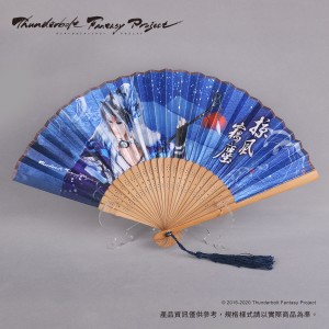 [OUTLET]《Thunderbolt Fantasy Project》東離俠影竹骨摺扇-凜雪鴉