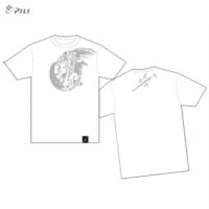 [OUTLET]霹靂線條藝術潮T-原無鄉(白)XL