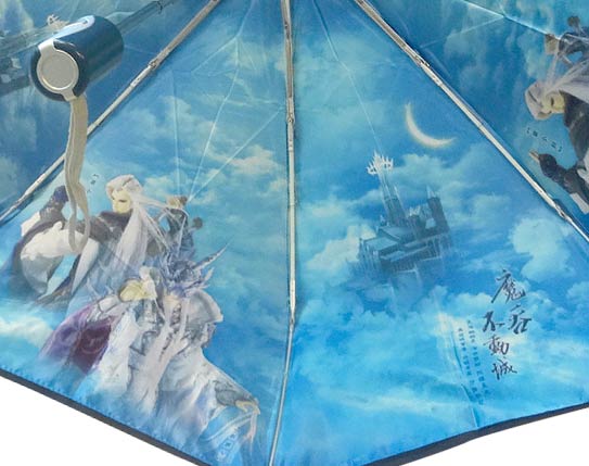  霹靂晴雨傘(折傘)─麒麟星&葉小釵